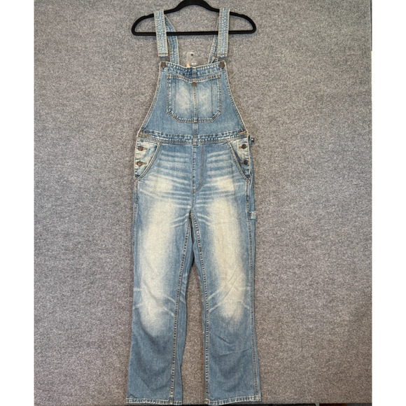 Urban Outfitters Denim - BDG Overalls Women 27 Blue Faded Denim Outdoor Utility Pockets Carpenter Y2K 90s